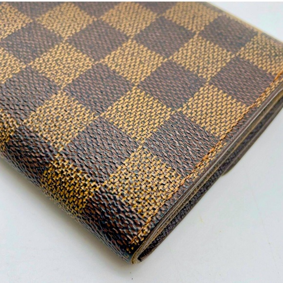 Auth Louis Vuitton Damier Ebene Sarah Long Wallet - Picture 6 of 14